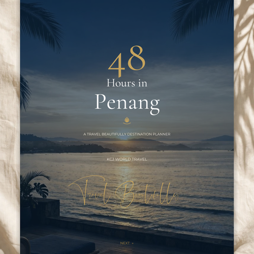 48 Hours in Penang Travel Planner — styled cover